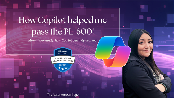 How Copilot helped me pass the PL-600!
